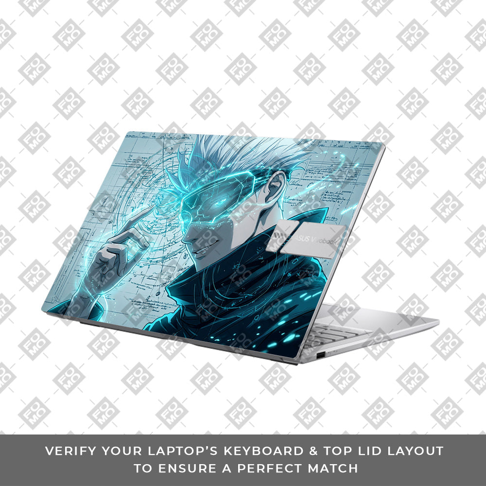 Gojo Satoru Power Asus Vivobook 15 X1504ZA Laptop Skin