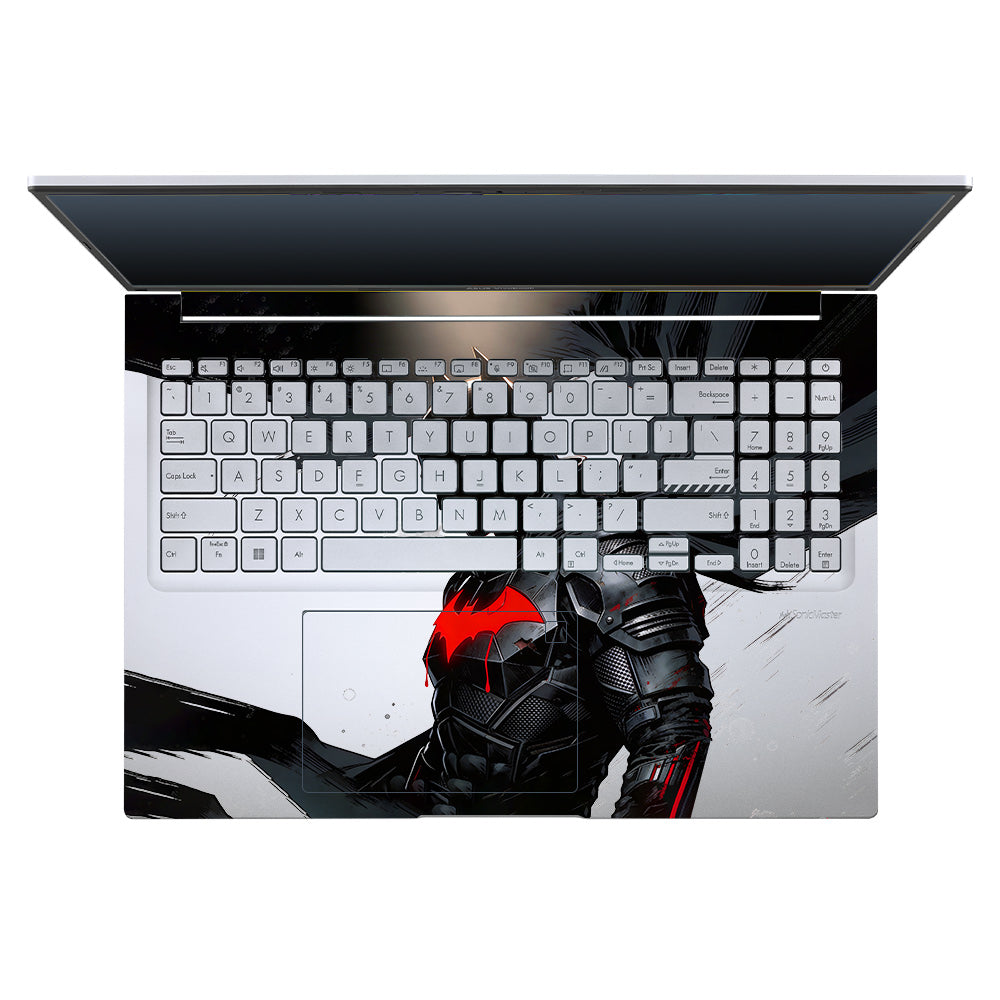 Transparent Dark Knight Asus VivoBook 16X K3605 Laptop Skin