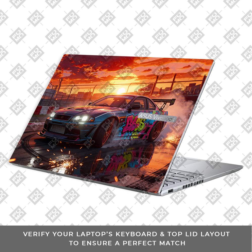 Tokyo Drift Vibes Asus VivoBook 16X K3605 Laptop Skin