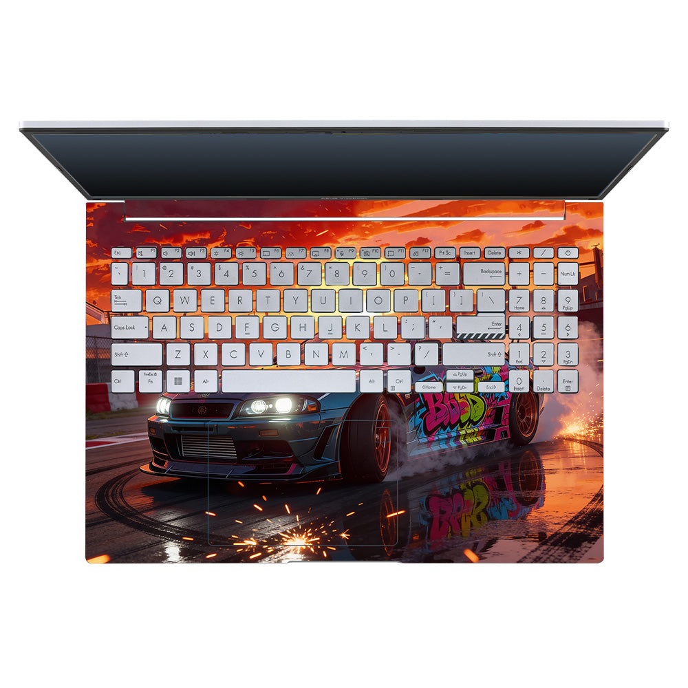 Tokyo Drift Vibes Asus VivoBook 16X K3605 Laptop Skin