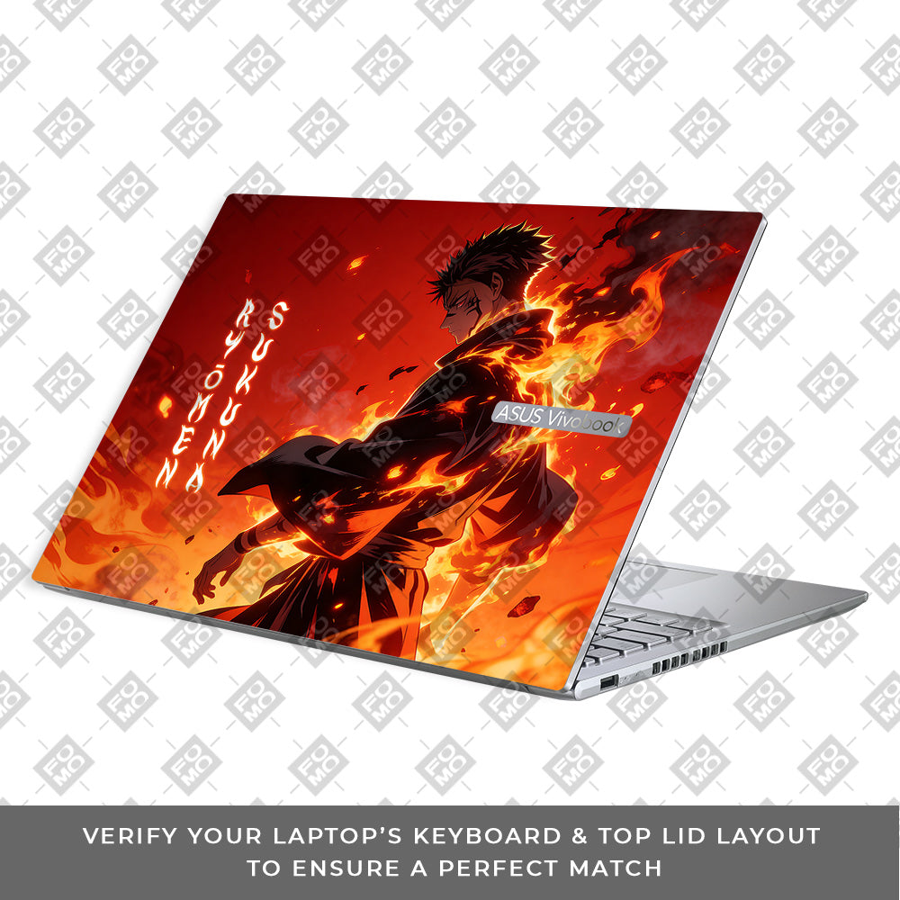 Ryomen Sukuna Lord of Curses Asus VivoBook 16X K3605 Laptop Skin