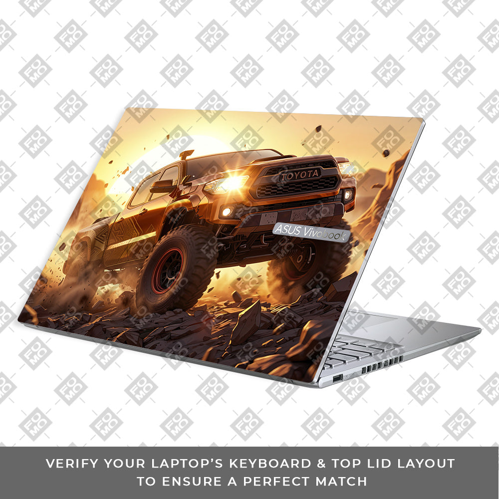 Toyota Off Road Beast Asus VivoBook 16X K3605 Laptop Skin