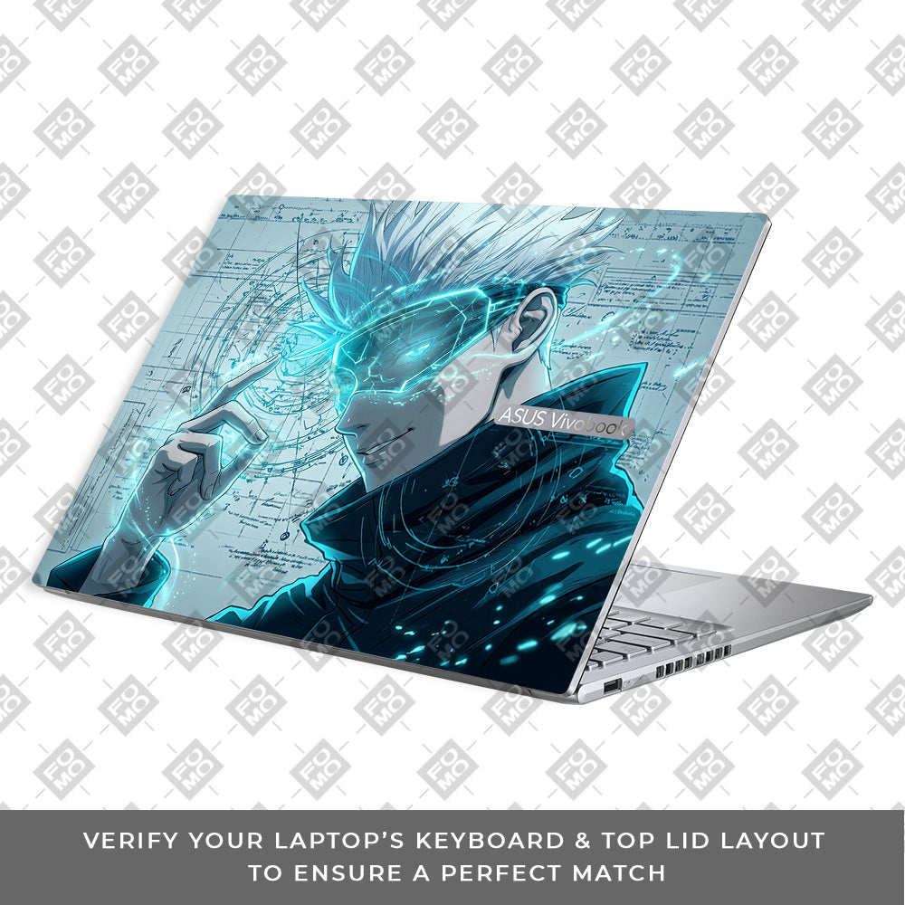 Gojo Satoru Power Asus VivoBook 16X K3605 Laptop Skin