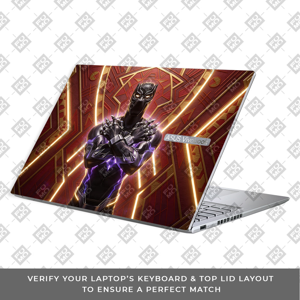 Wakanda Royal Power Asus VivoBook 16X K3605 Laptop Skin