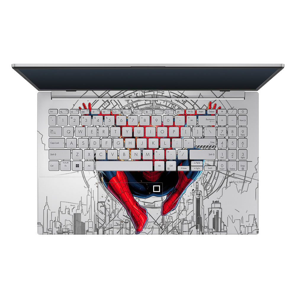 Transparent Web of Destiny Asus VivoBook Go 14 E1404 Laptop Skin