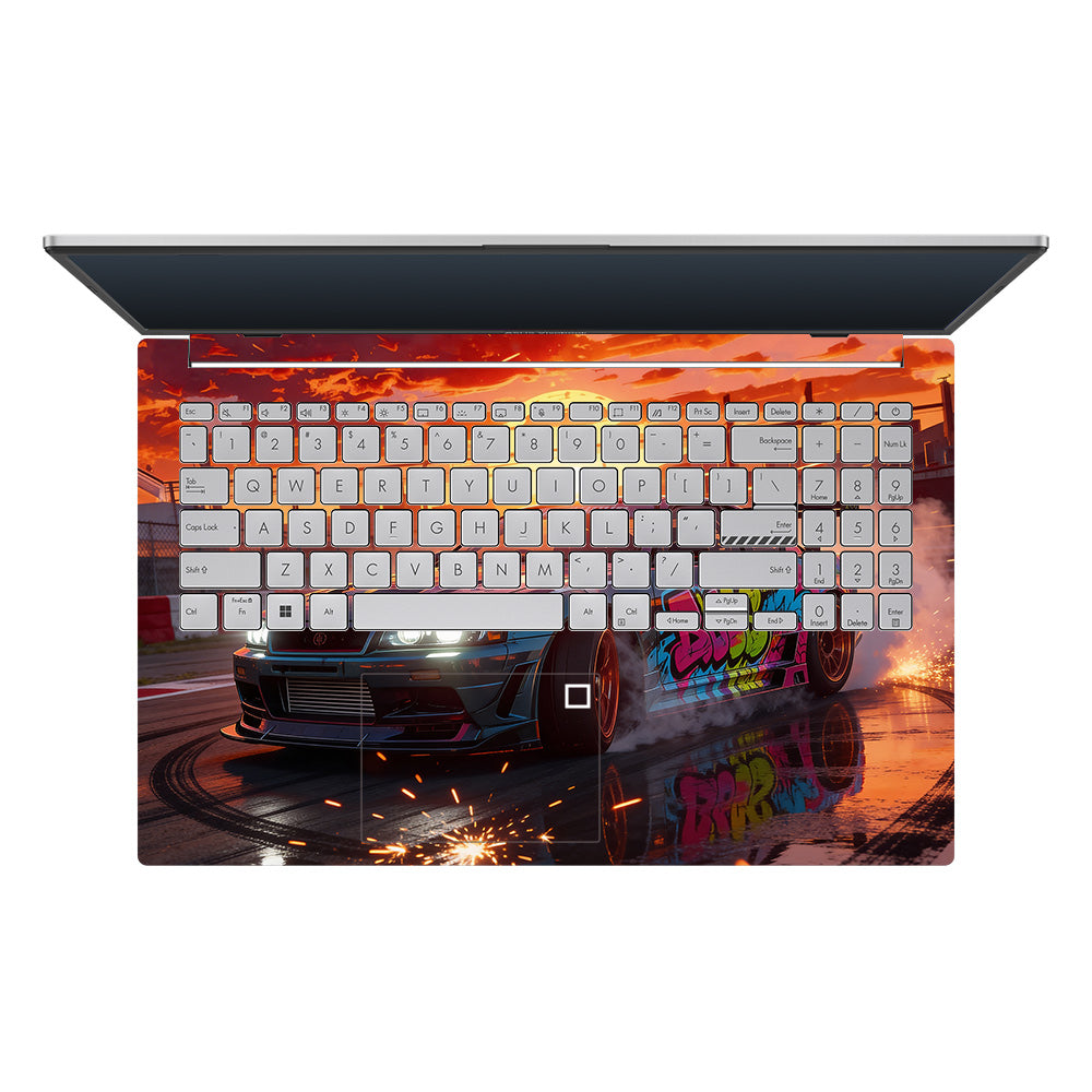 Tokyo Drift Vibes Asus Vivobook Go 14 E1404 Laptop Skin