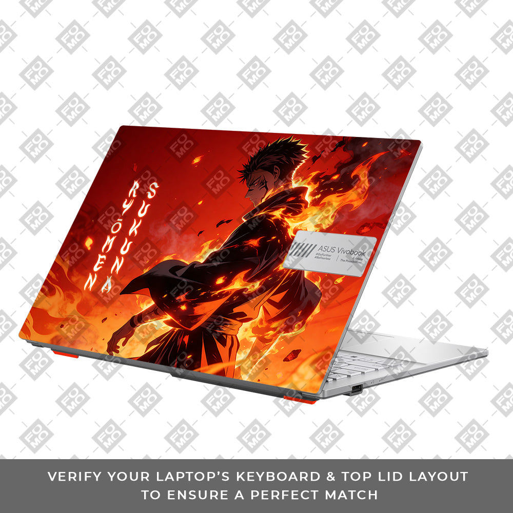 Ryomen Sukuna Lord of Curses Asus Vivobook Go 14 E1404 Laptop Skin