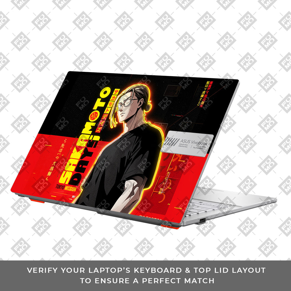 Taro Sakomoto Asus Vivobook Go 14 E1404 Laptop Skin