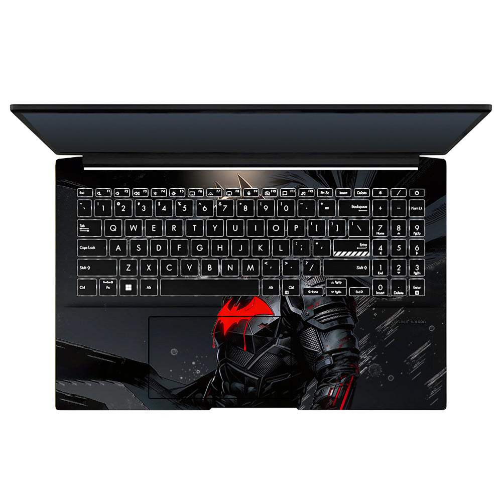 Transparent Dark Knight Asus Vivobook Go 15 E1504G Laptop Skin