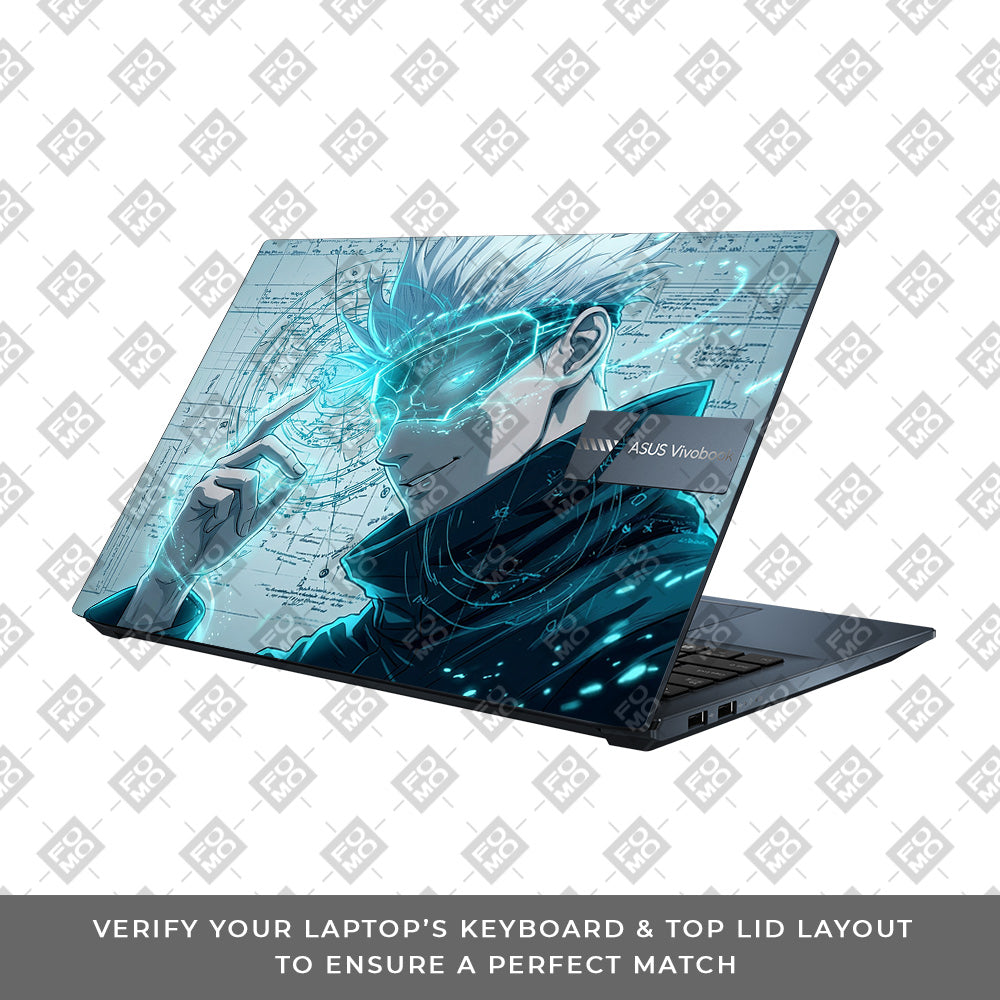 Gojo Satoru Power Asus Vivobook Go 15 E1504G Laptop Skin