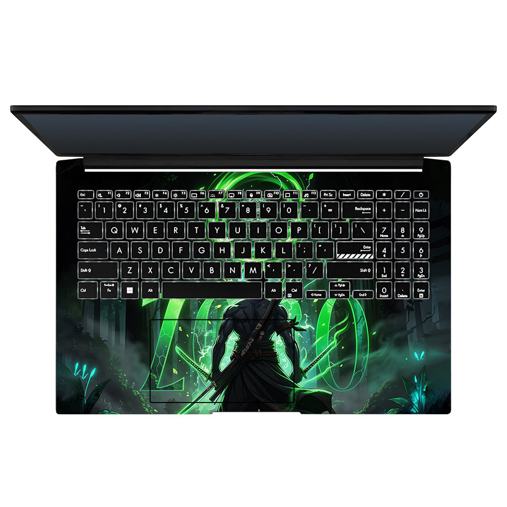 Zoro Green Aura Asus Vivobook Go 15 E1504G Laptop Skin