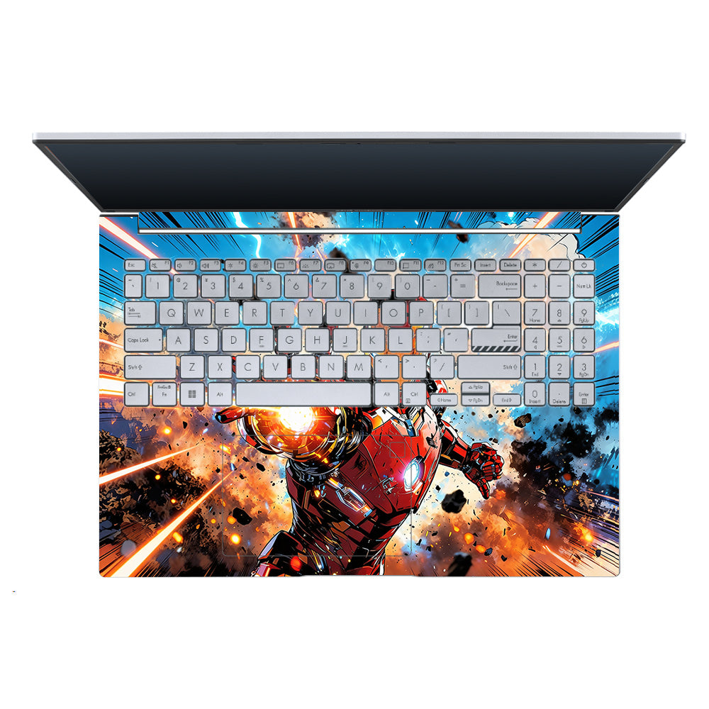 Iron Impact The Arc Reactor Asus Vivobook X1605ZA Laptop Skin