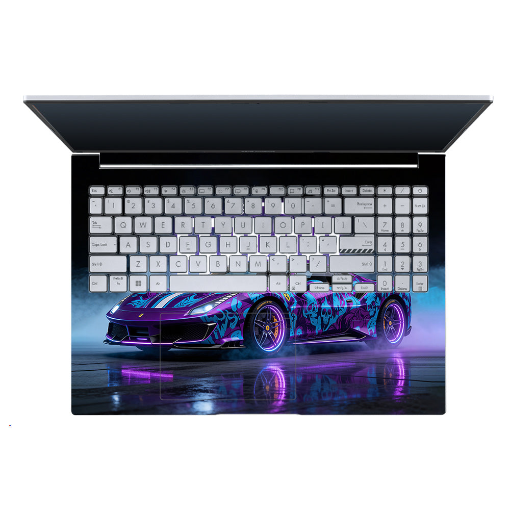 Psycho Drive Ferrari 488 Asus Vivobook X1605ZA Laptop Skin
