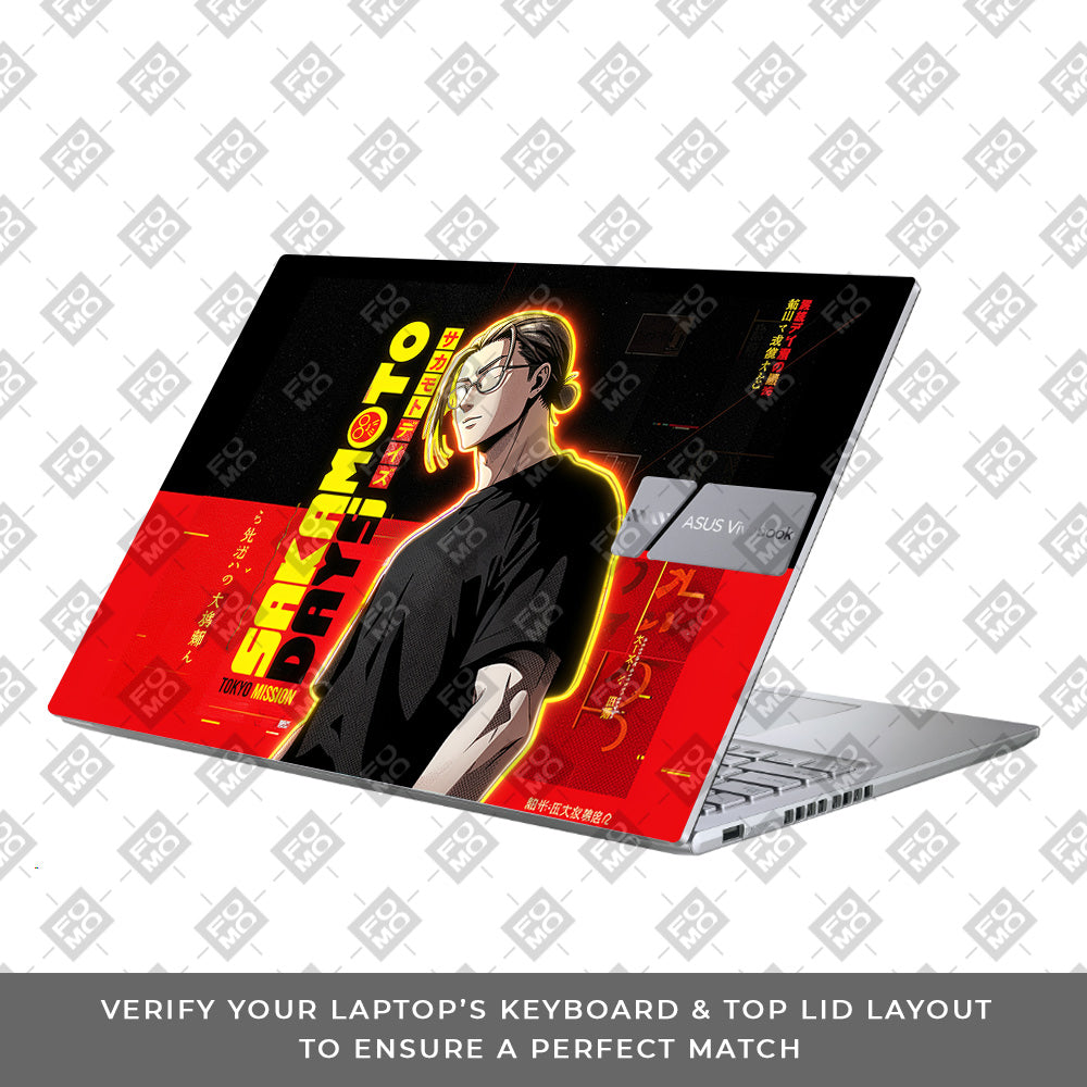 Taro Sakomoto Asus Vivobook X1605ZA Laptop Skin