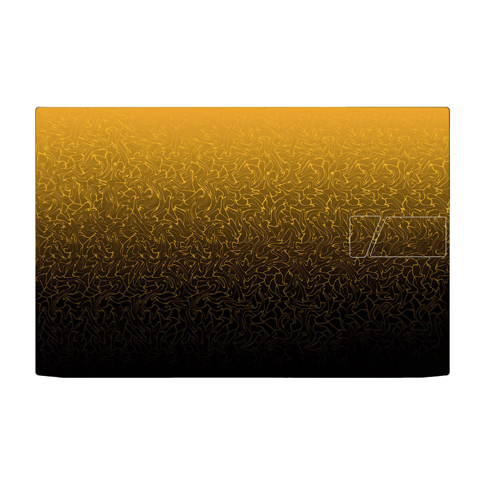 Orange to Black Gradient Asus Vivobook Pro 15 M6500QC & M6500QH Laptop Skin