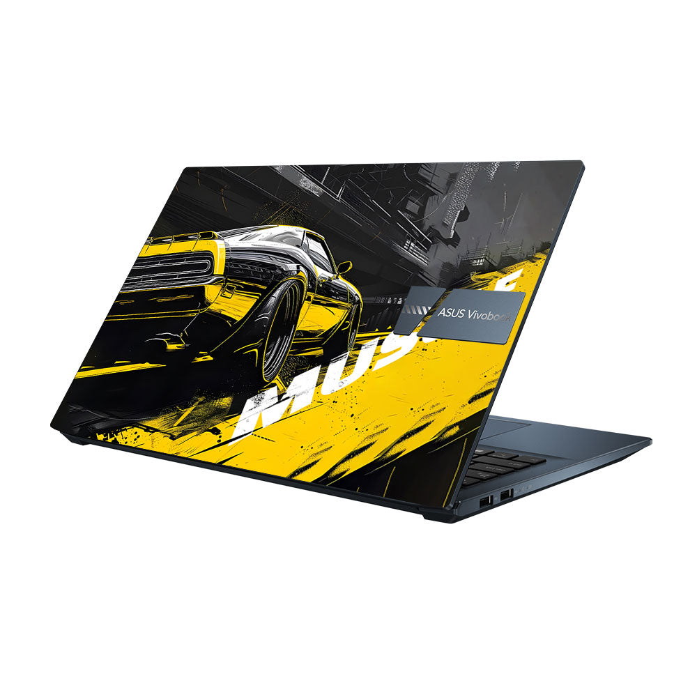 Black Muscle Asus Vivobook Pro 15 M6500QC & M6500QH Laptop Skin