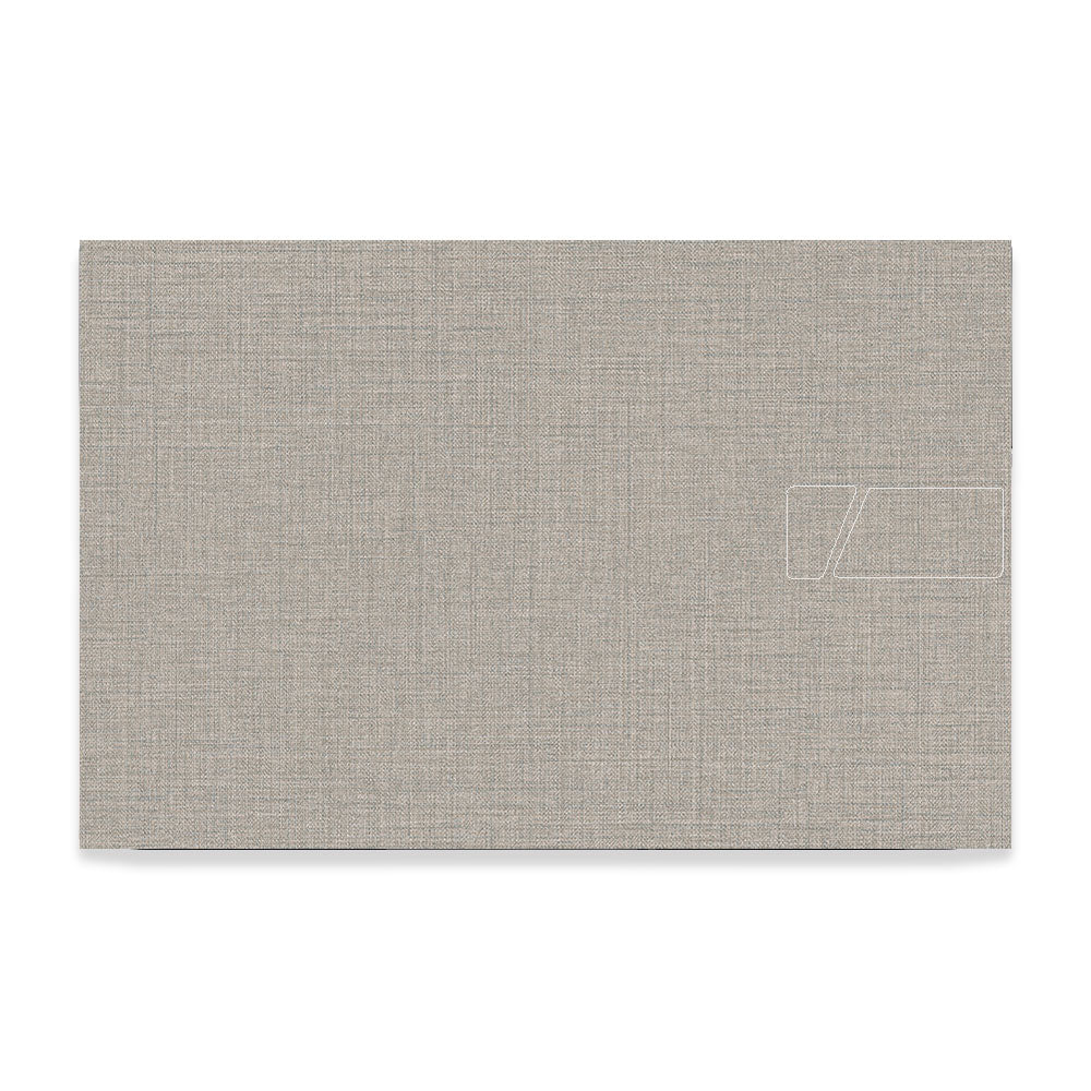 Textured Fabric Grey Asus Vivobook Pro 15 M6500QC & M6500QH Laptop Skin