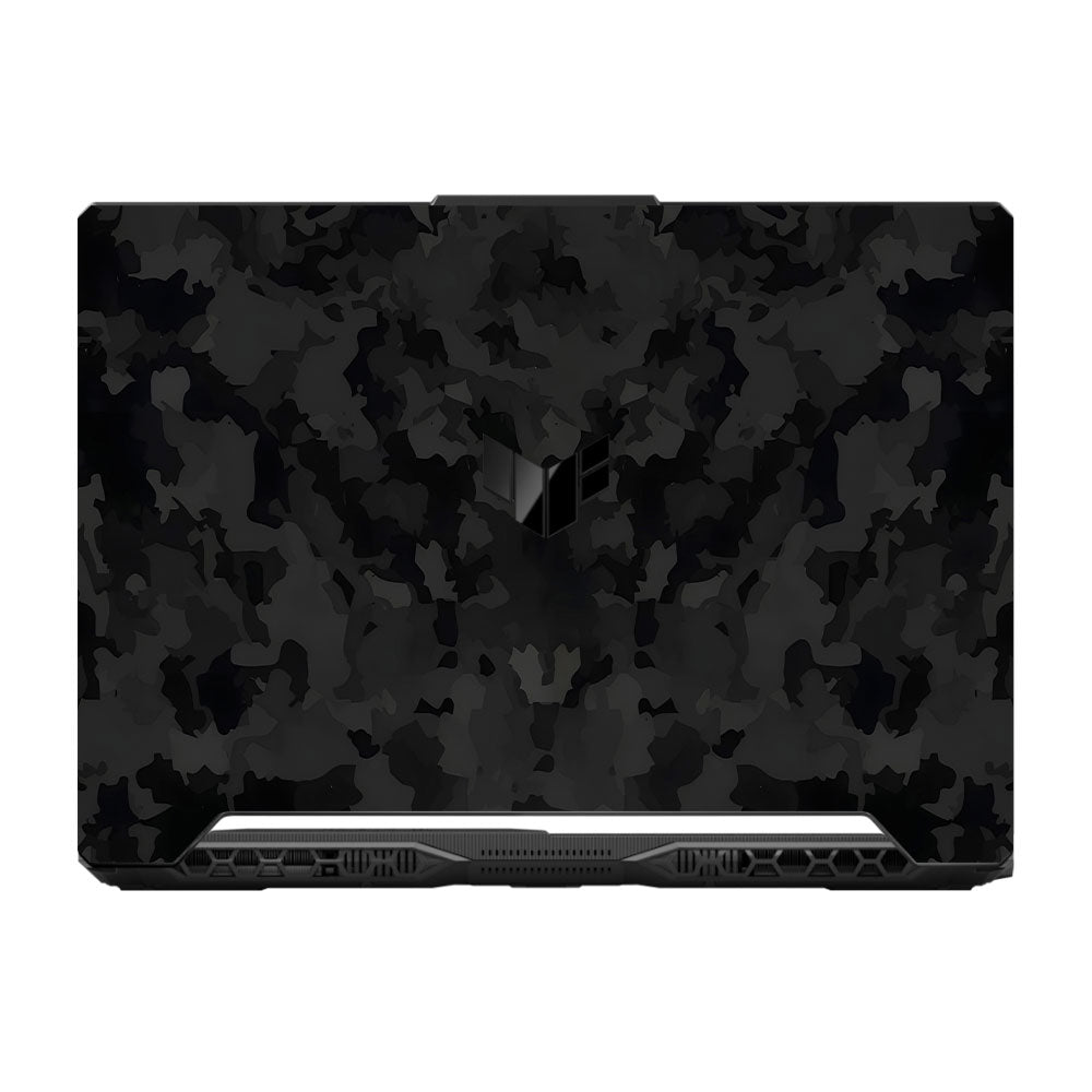 Textured Black Camouflage Asus TUF F15 FX506 & A15 FA506 Laptop Skin