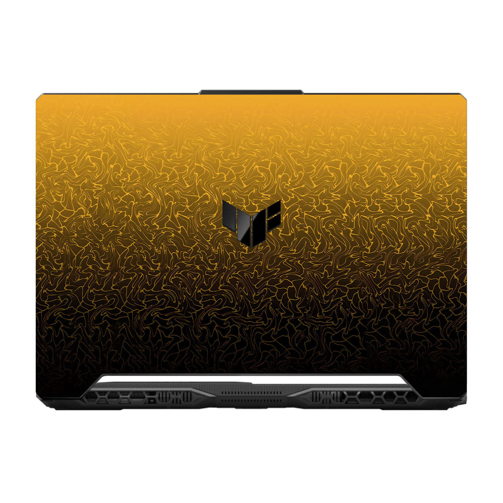 Orange to Black Gradient Asus TUF F15 FX506 & A15 FA506 Laptop Skin