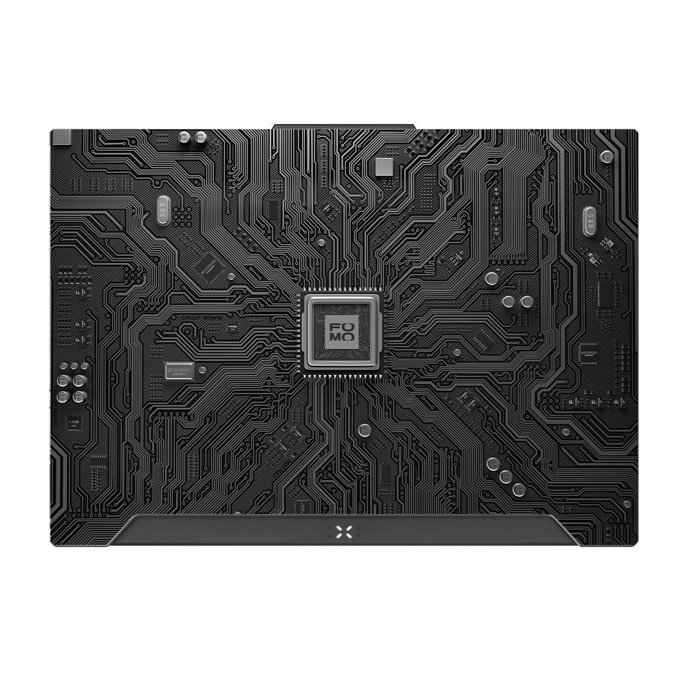 FOMO Circuit Dark Mode Asus TUF F15 FX507 & A15 FA507 Laptop Skin
