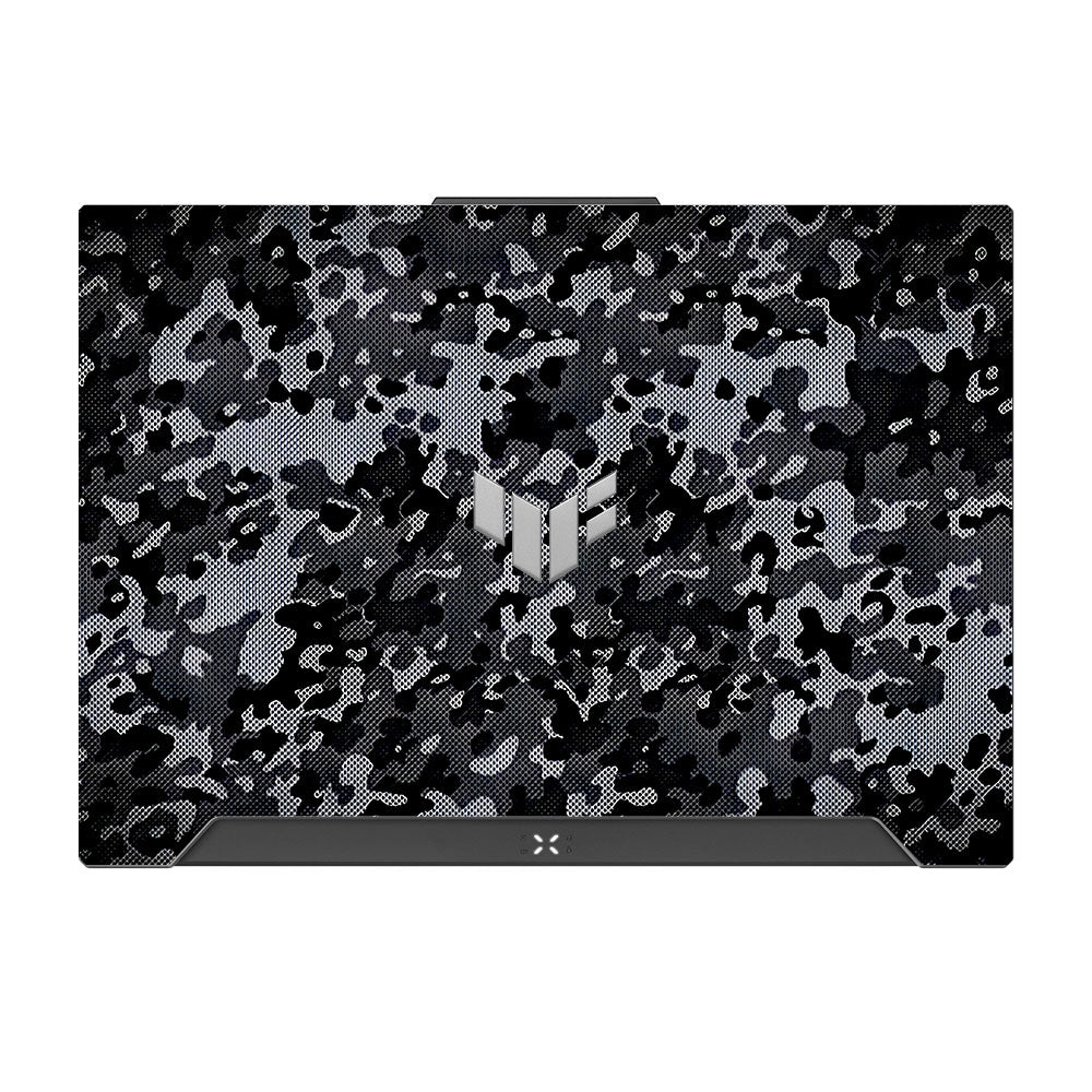 Stealth Grey Camo Asus TUF F15 FX507 and A15 FA507 Laptop Skin