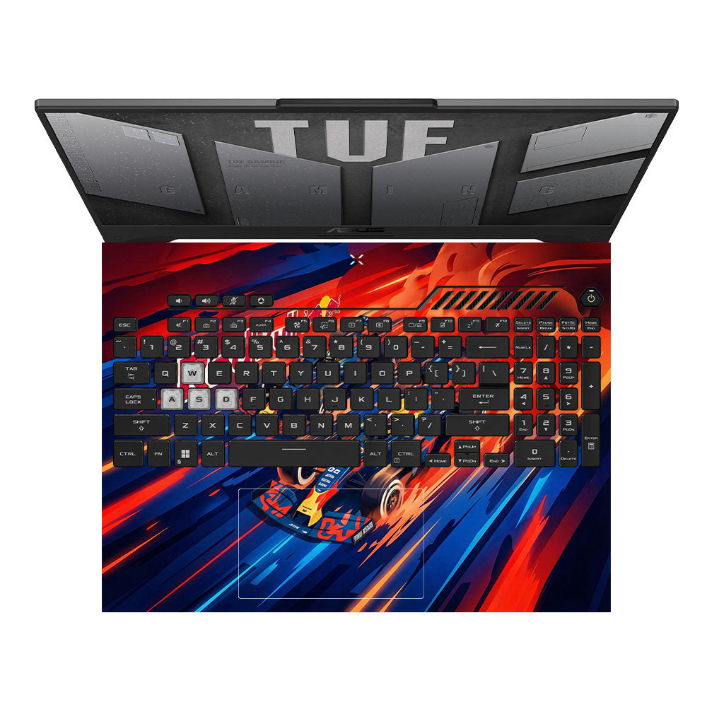 Red Bull Racing Velocity Asus TUF F15 FX507 & A15 FA507 Laptop Skin