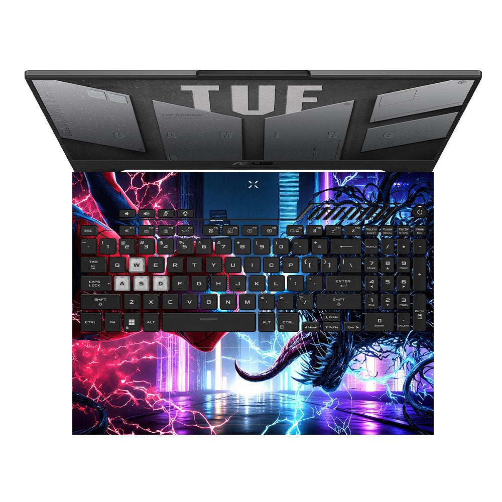 Spiderman vs Venom Showdown Asus TUF F15 FX507 & A15 FA507 Laptop Skin