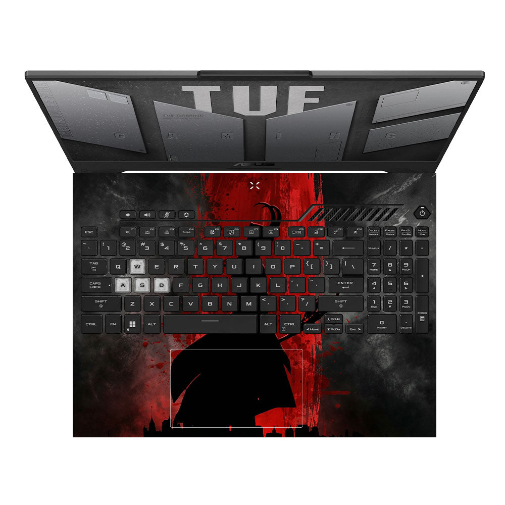 Loki Silhouette Red Strike Asus TUF F15 FX507 & A15 FA507 Laptop Skin