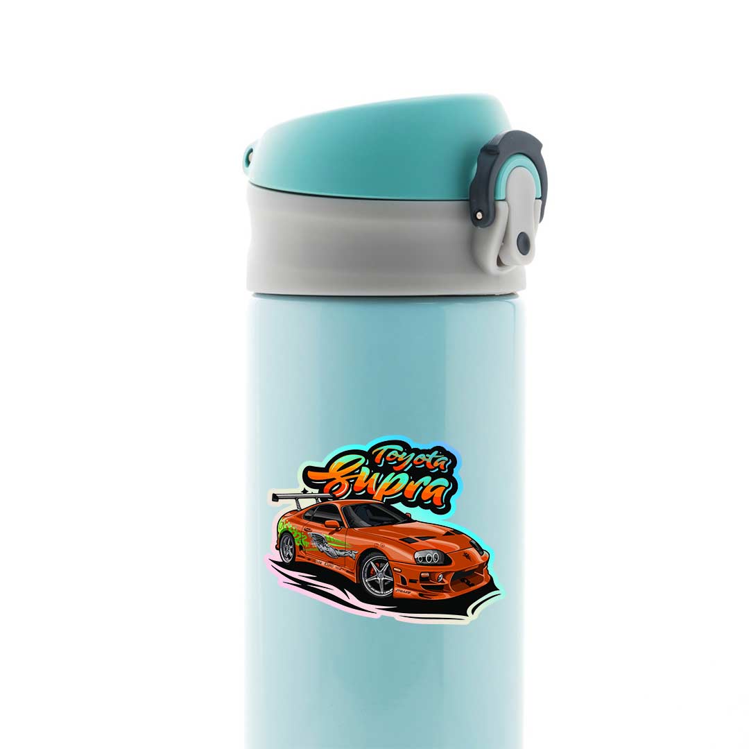 Toyota Supra Holographic Stickers