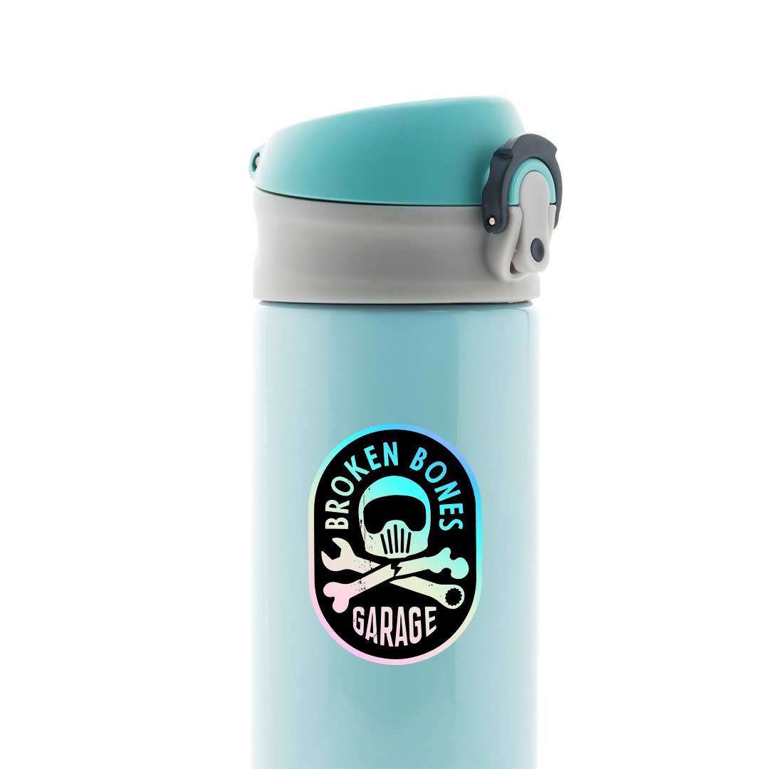 Beoken Bones Garage Holographic Stickers