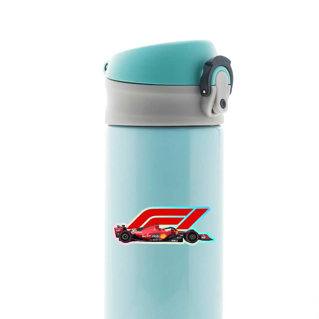 Ferrari Formula Holographic Stickers