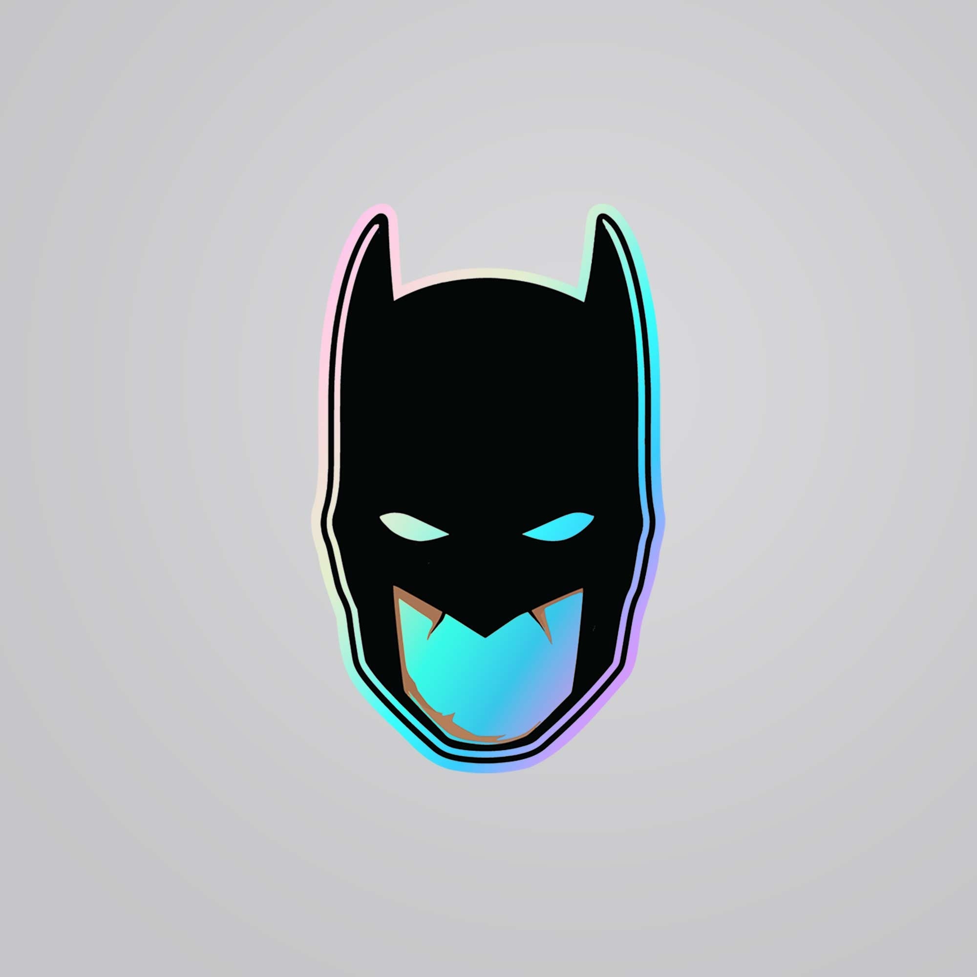 Fomo-Store Holographic Stickers Movies Dark Knight Minimalist