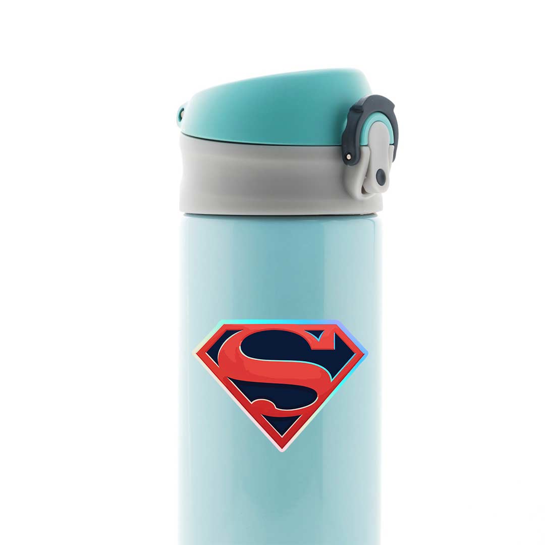 Superman Logo Holographic Stickers