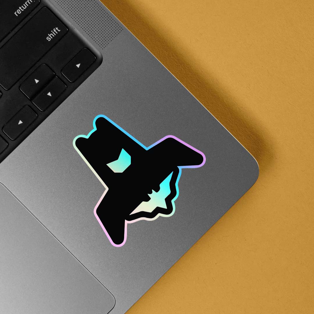 Batman Minimalist Holographic Stickers