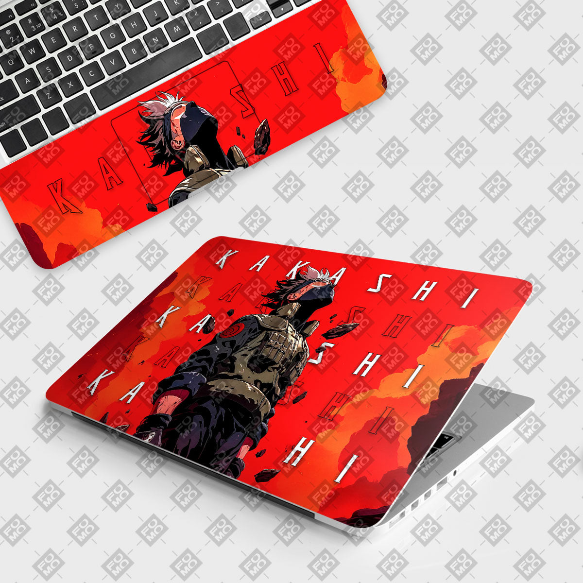 Kakashi Hatake Inferno Anime Laptop Skin