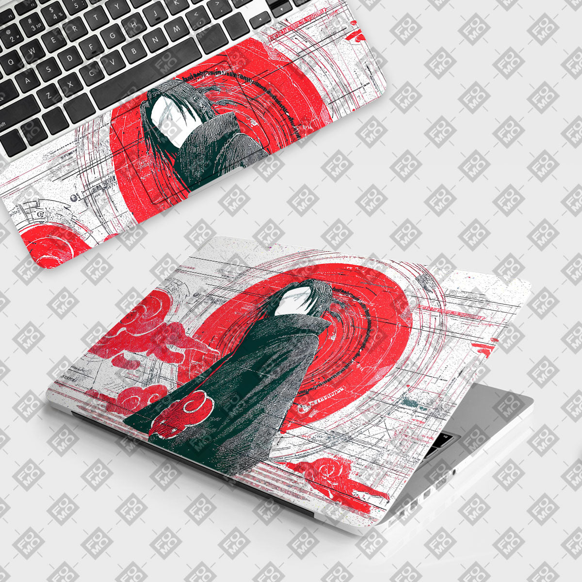 Itachi Uchiha Mark of the Akatsuki Anime Laptop Skin