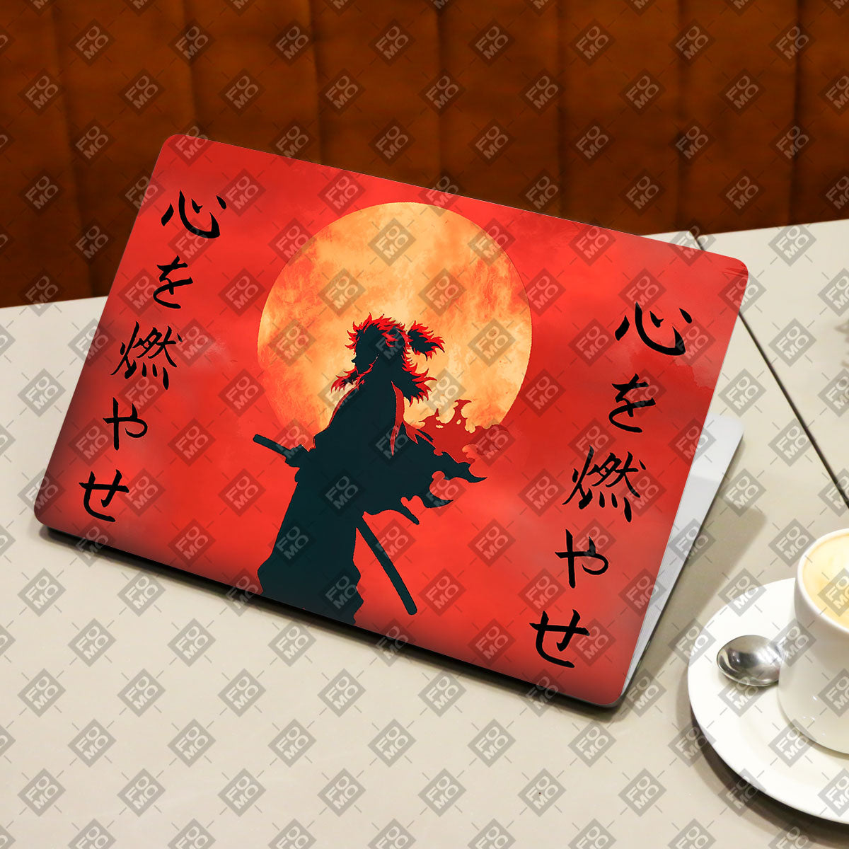 Regoku Set Your Heart Ablaze Anime Laptop Skin