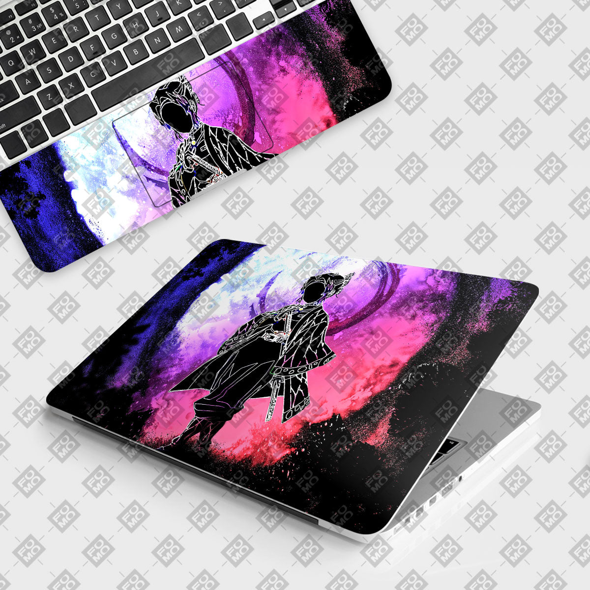 Shinobu Poisoned Grace Anime Laptop Skin