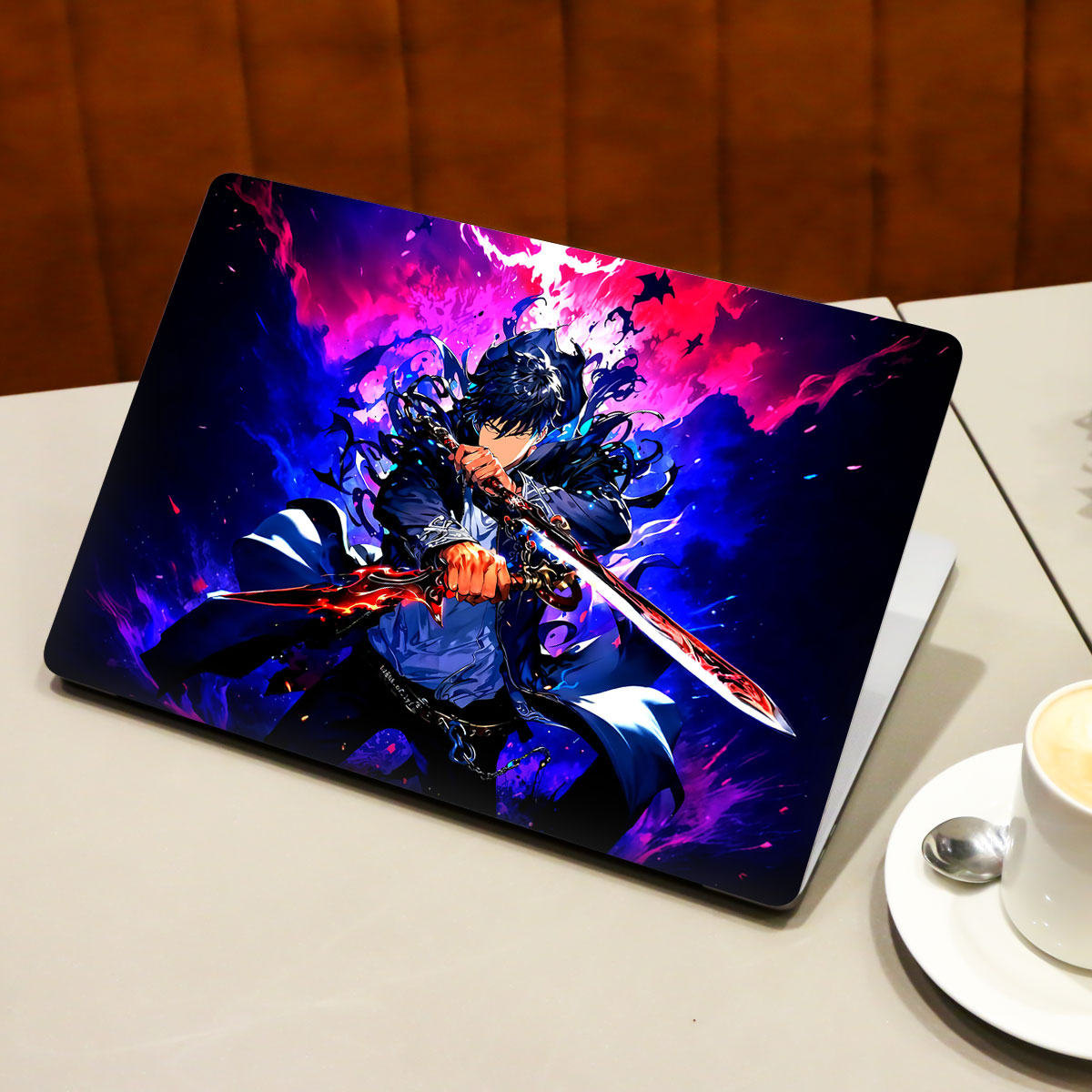 Sung Jinwoo Anime Laptop Skin