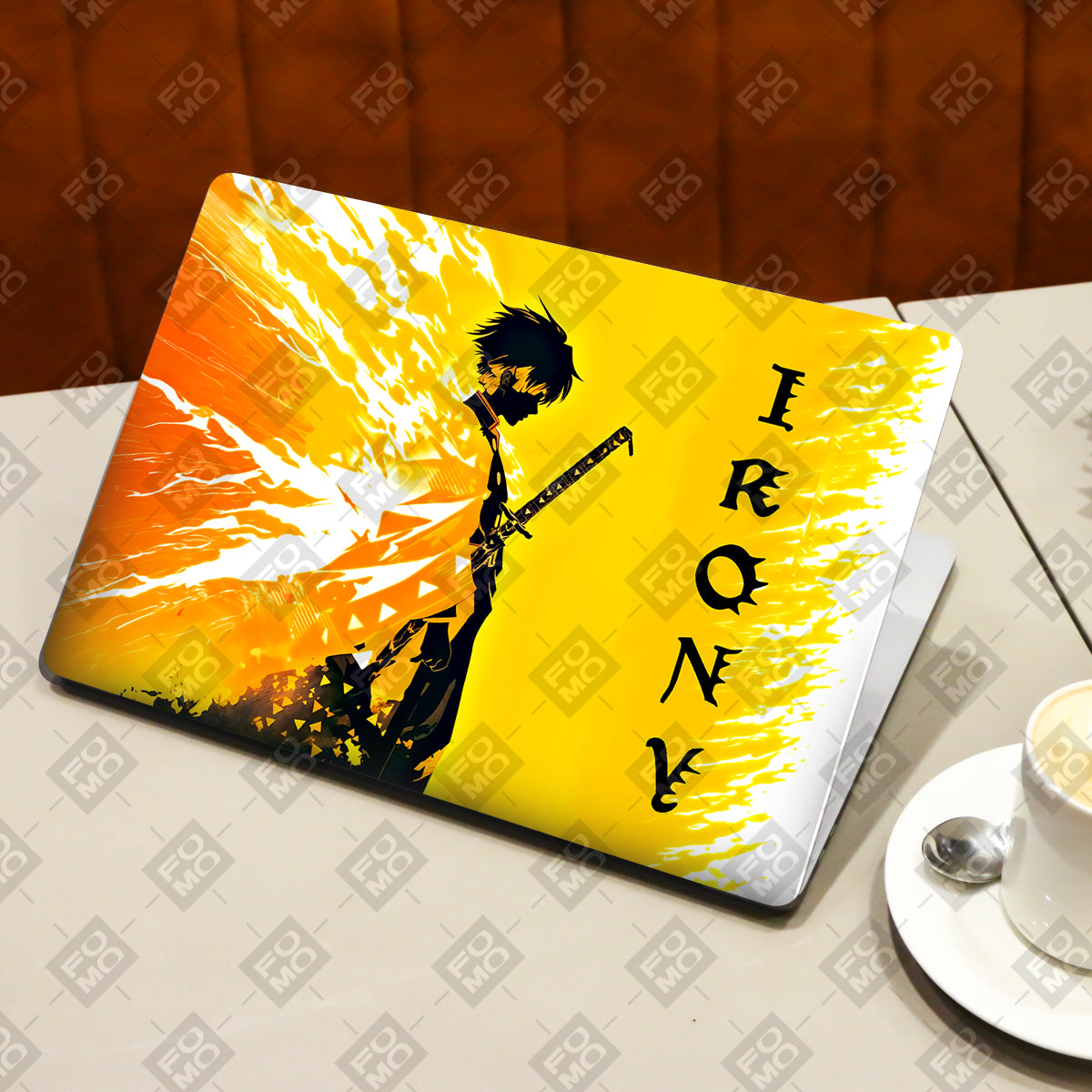 Irony Zenitsu Anime Laptop Skin