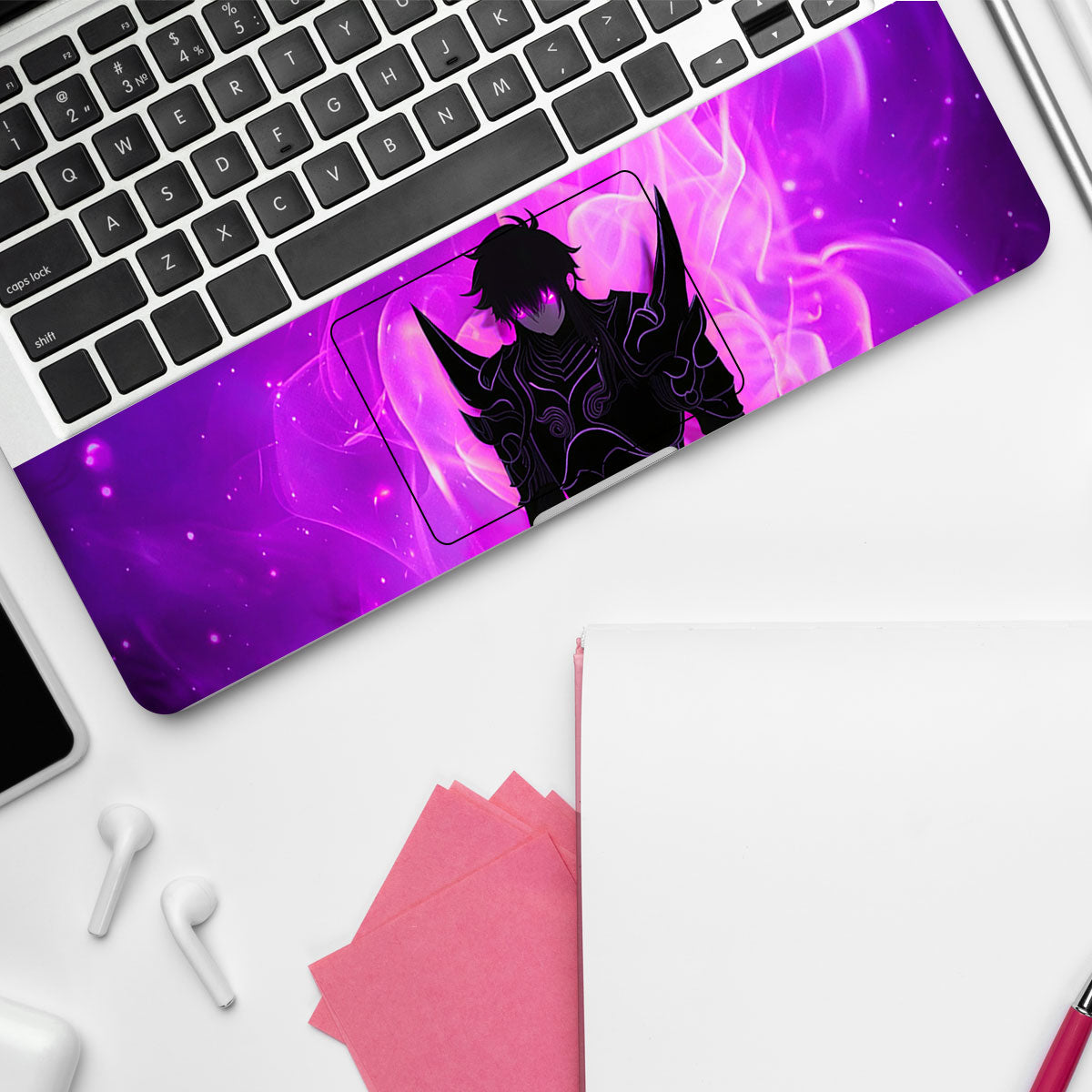 Sung Jin-Woo Dark Warrior Anime Laptop Skin