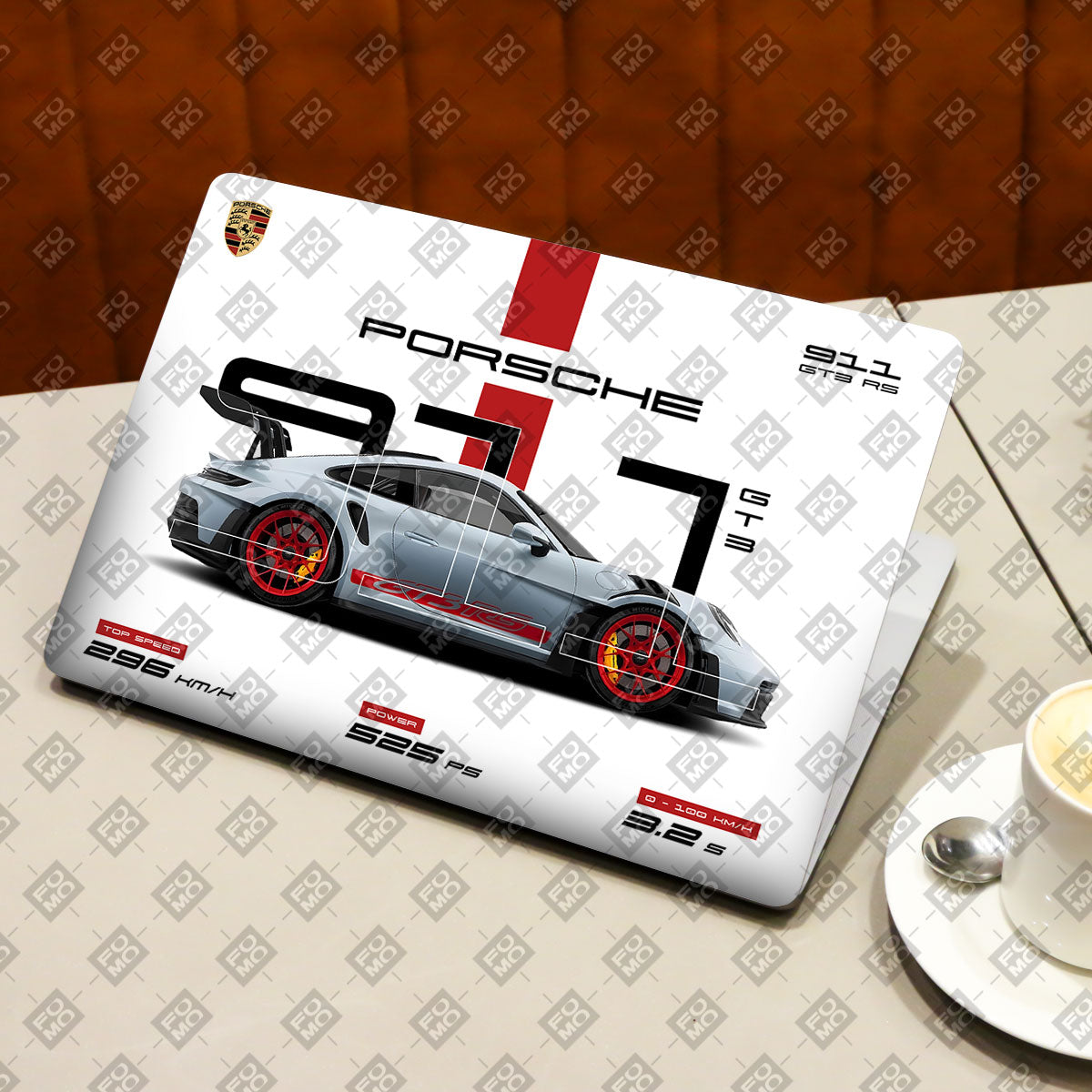 Porsche 911 GT3 RS Cars & Bikes Laptop Skin