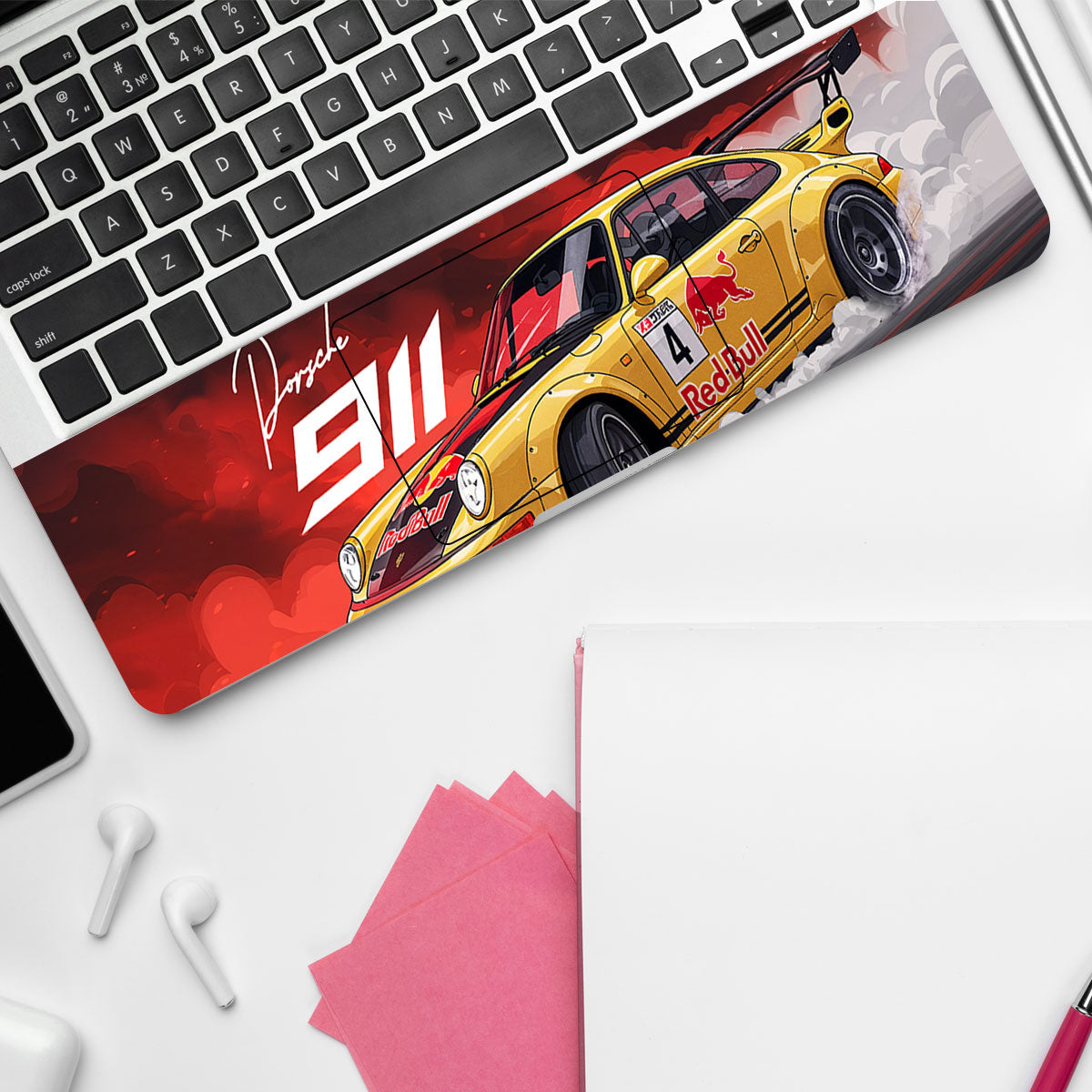 Porsche 911 Red Bull Classic Racer Cars & Bikes Laptop Skin