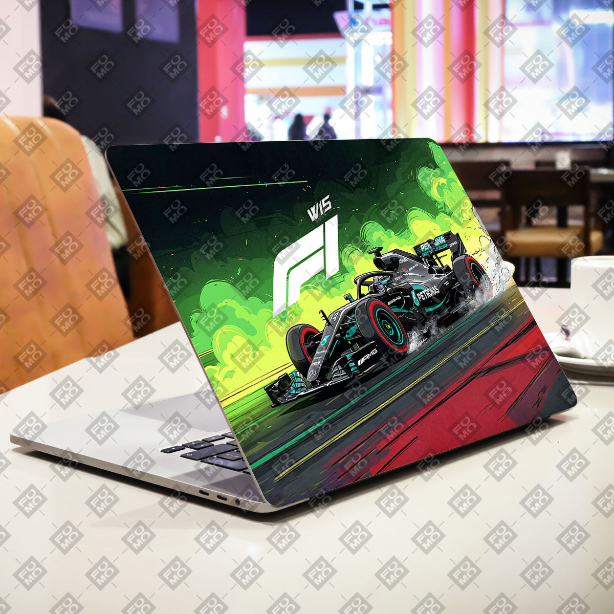 W15 F1 Red Bull x AMG Velocity Cars & Bikes Laptop Skin