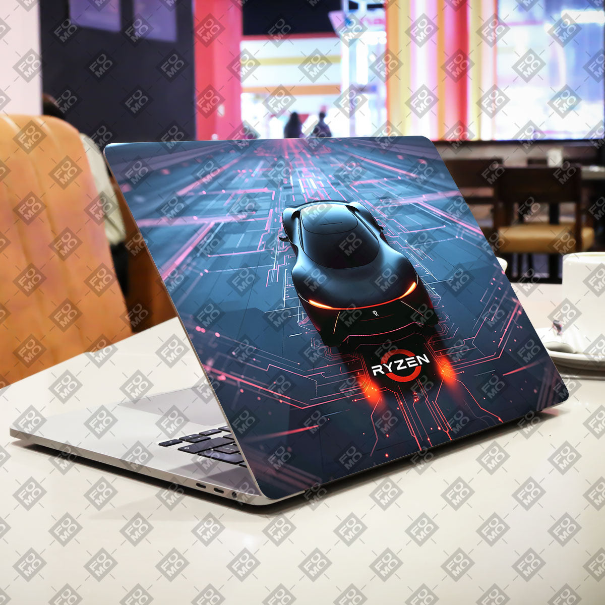 Ryzen Circuit Hypercar Cars & Bikes Laptop Skin