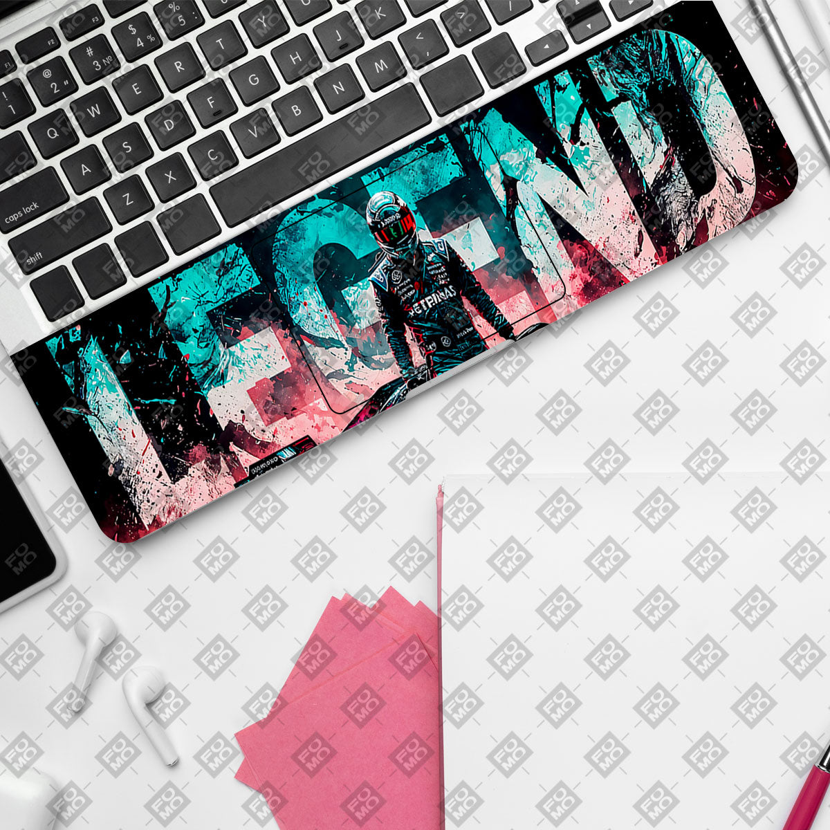 F1 Legend Racer Cars & Bikes Laptop Skin