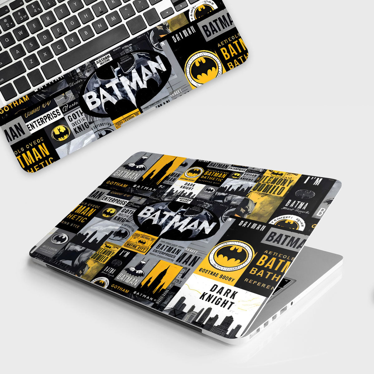 Batman Collage Comics Laptop Skin