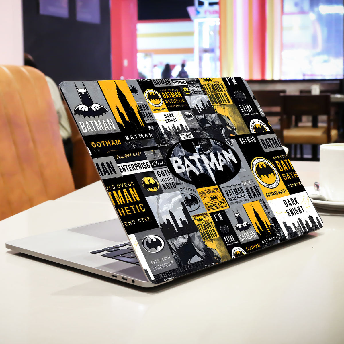 Batman Collage Comics Laptop Skin