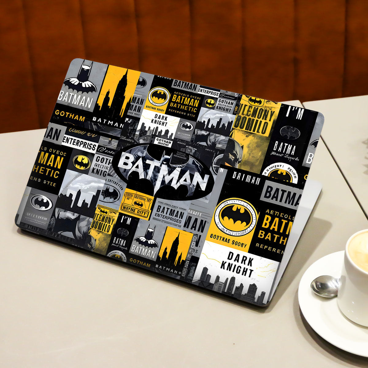 Batman Collage Comics Laptop Skin
