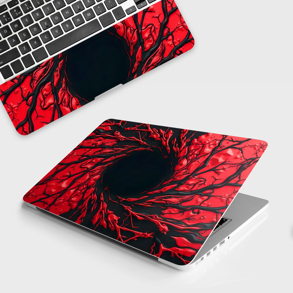 Spiderman Web Red Comics Laptop Skin